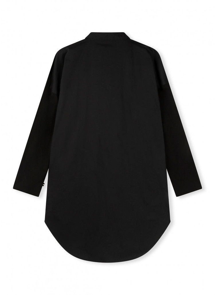 10DAYS The poplin shirt black 10Days