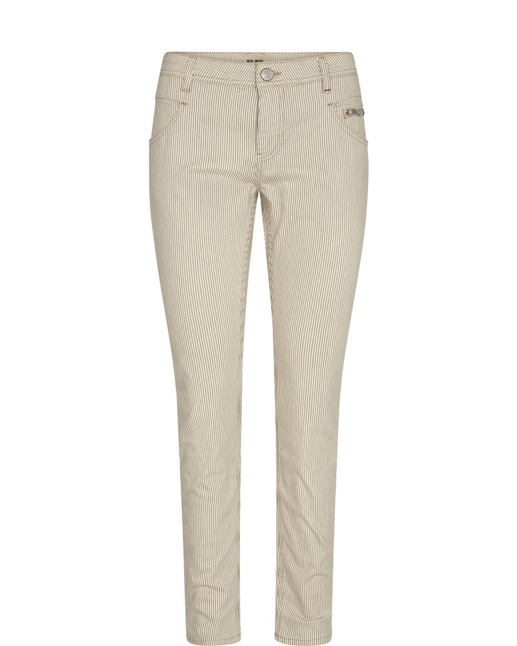 Mos Mosh Nelly stripe pant twill, ankle Mos Mosh