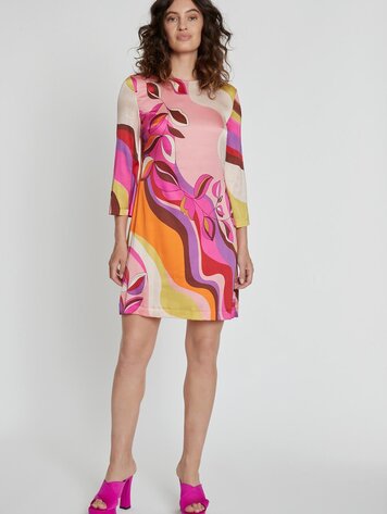 Ana Alcazar Mini jurk Katuna multicolour