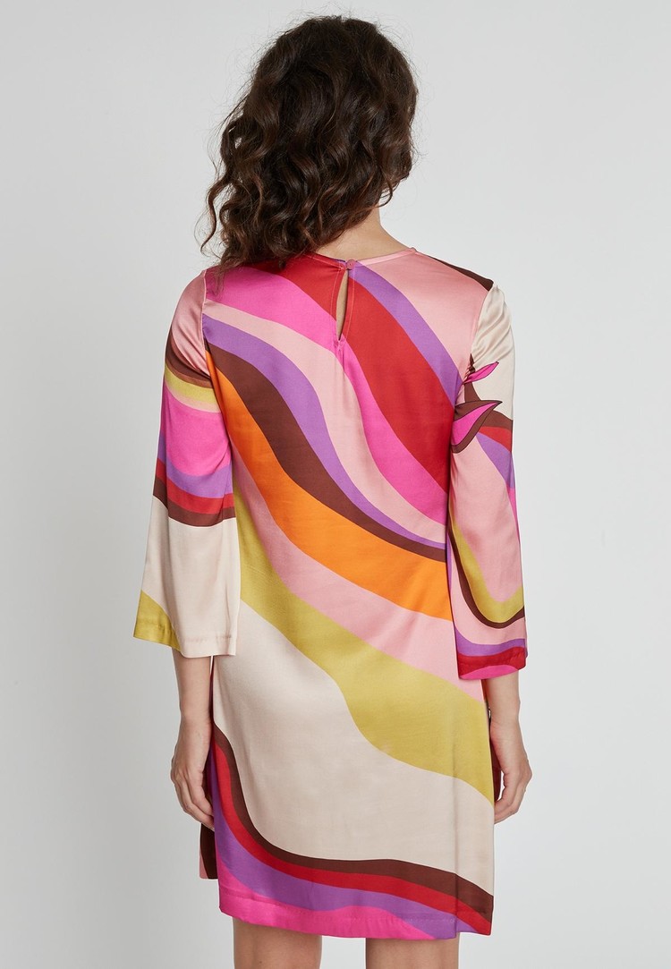 Ana Alcazar Mini jurk Katuna multicolour Ana Alcazar