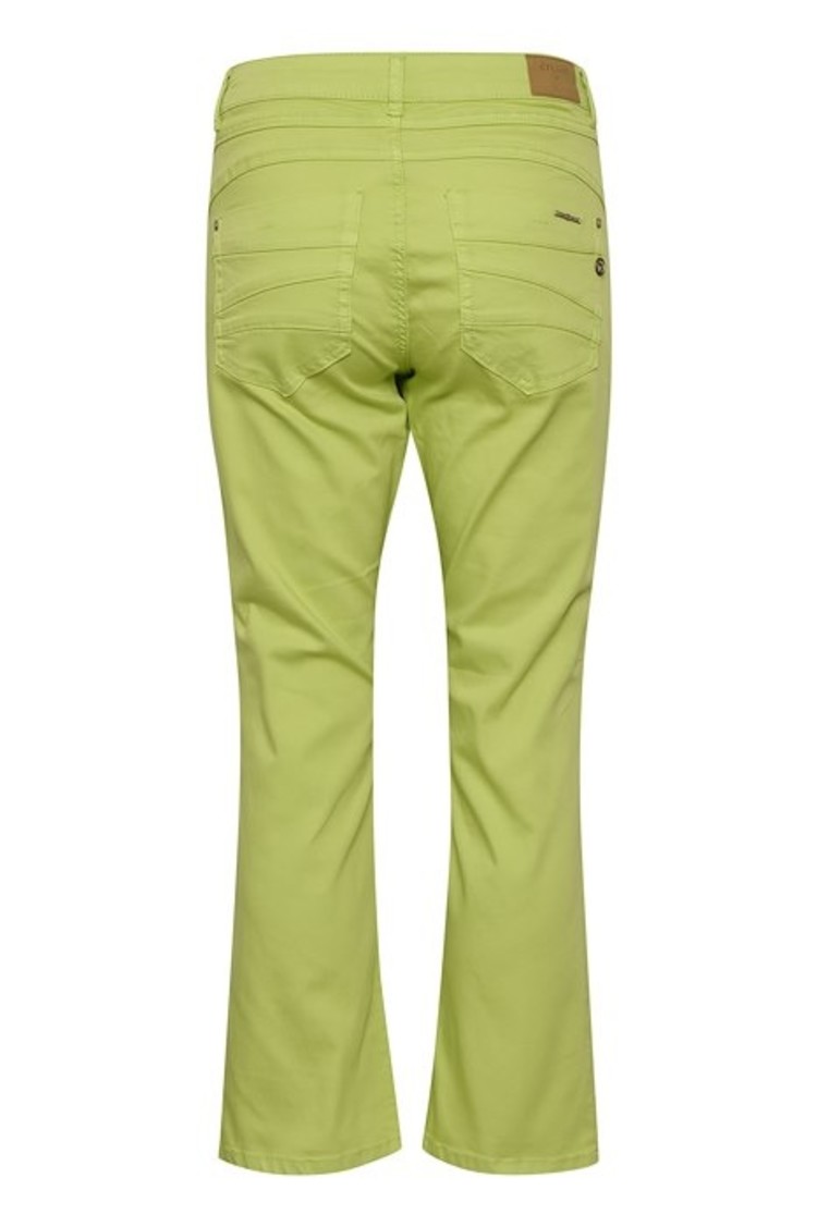 Cream CRLotte 7/8 bootcut - coco fit wild lime Cream
