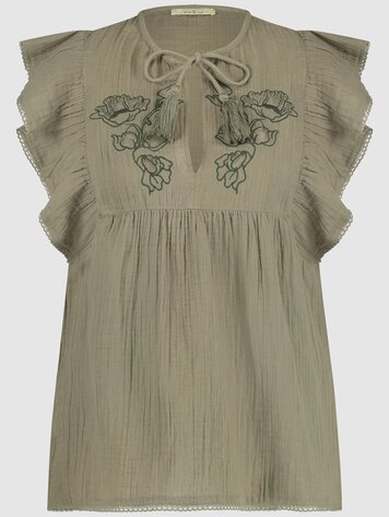 Simone blouse beachwood