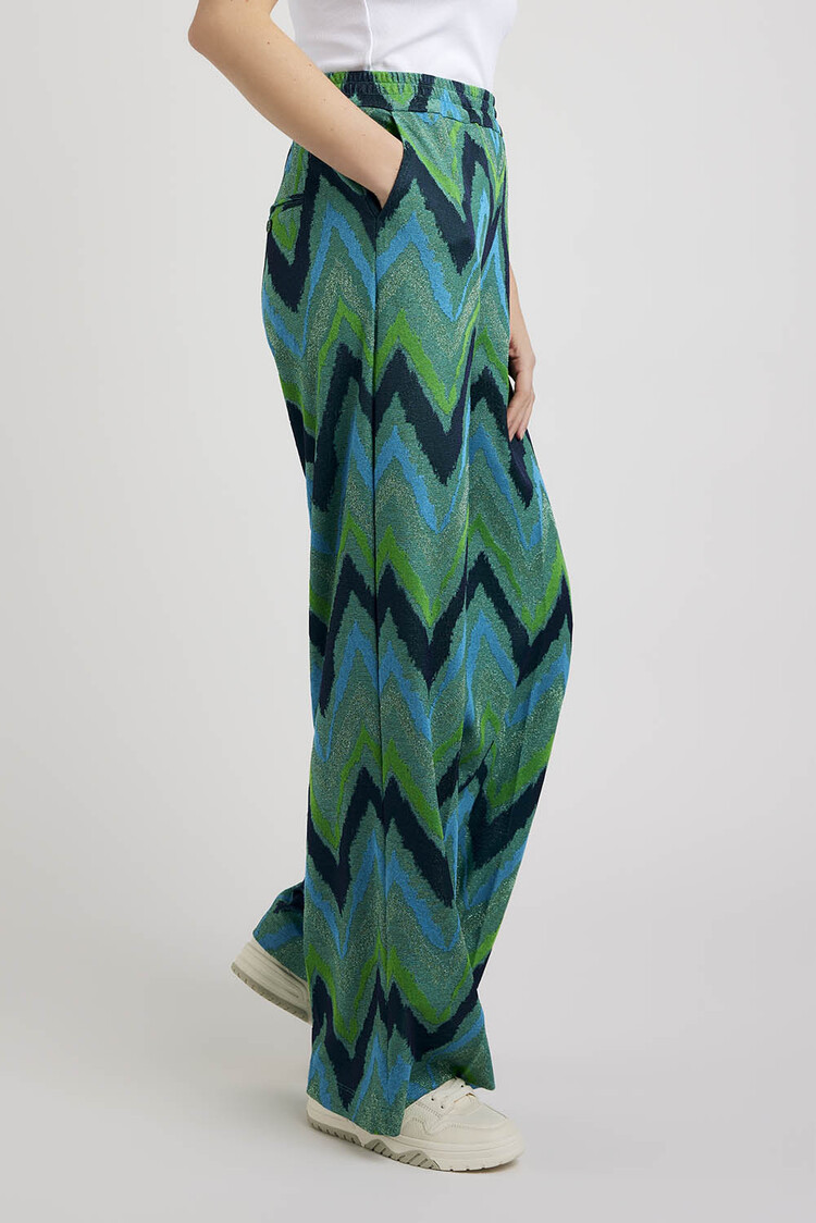 Isabel weaves pants cobalt Corel