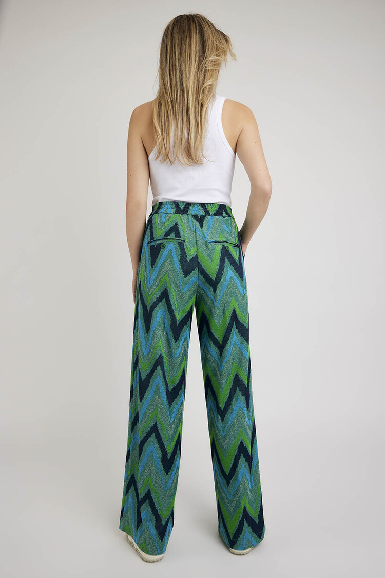 Isabel weaves pants cobalt Corel