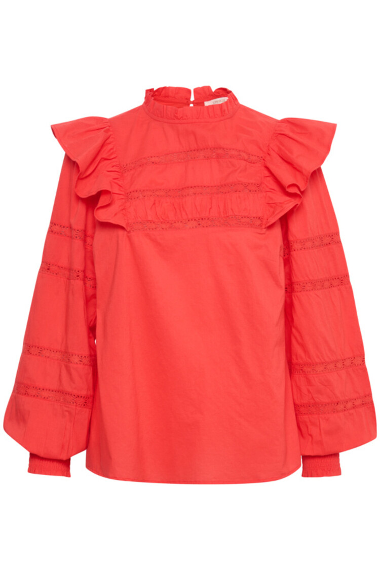 Cream CRRola blouse poppy red Cream