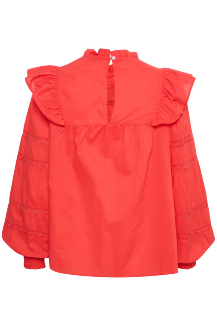 Cream CRRola blouse poppy red Cream