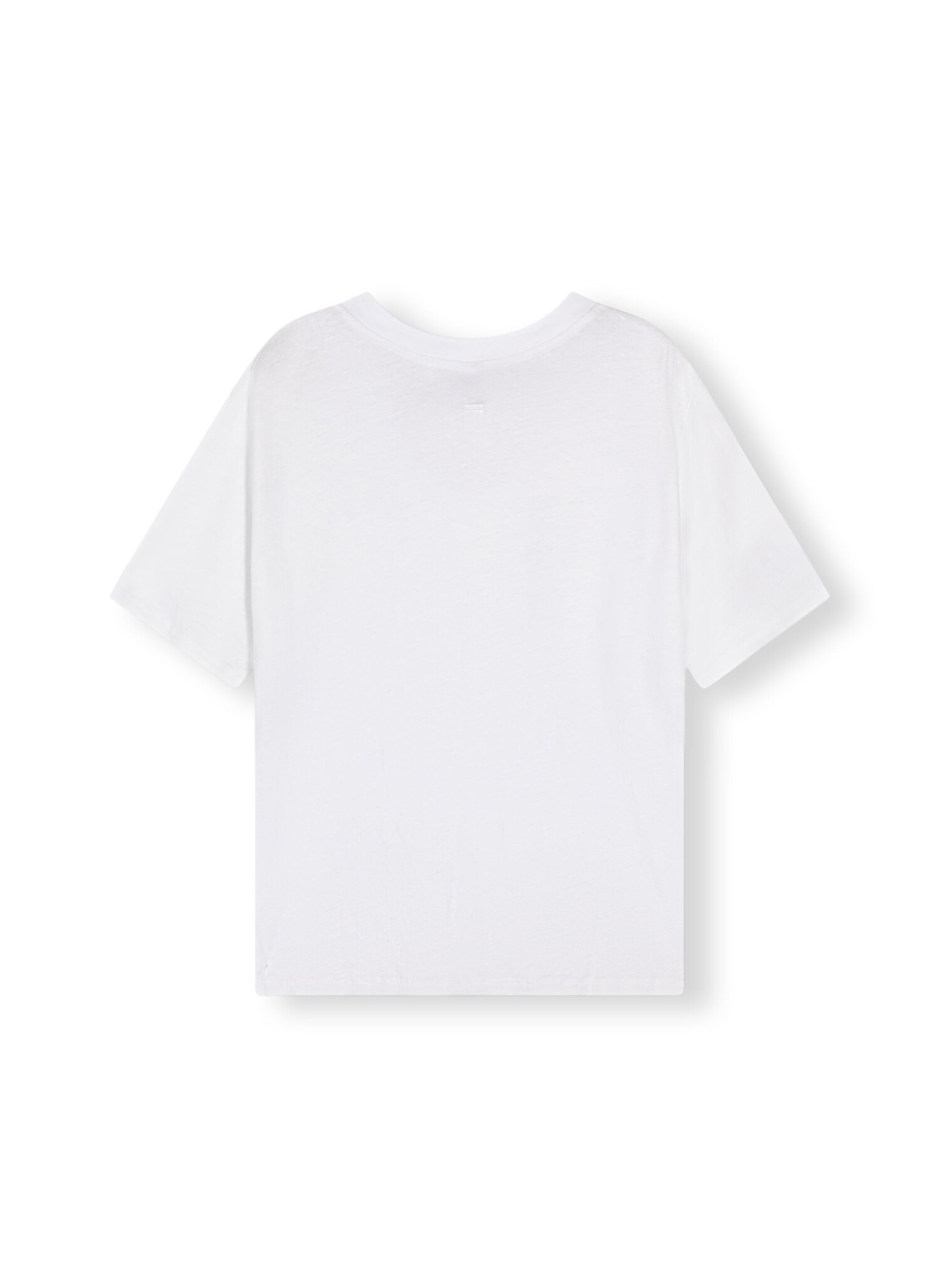 linen white t shirt