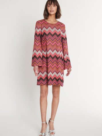 Ana Alcazar Tuniek jurk Miga multicolour