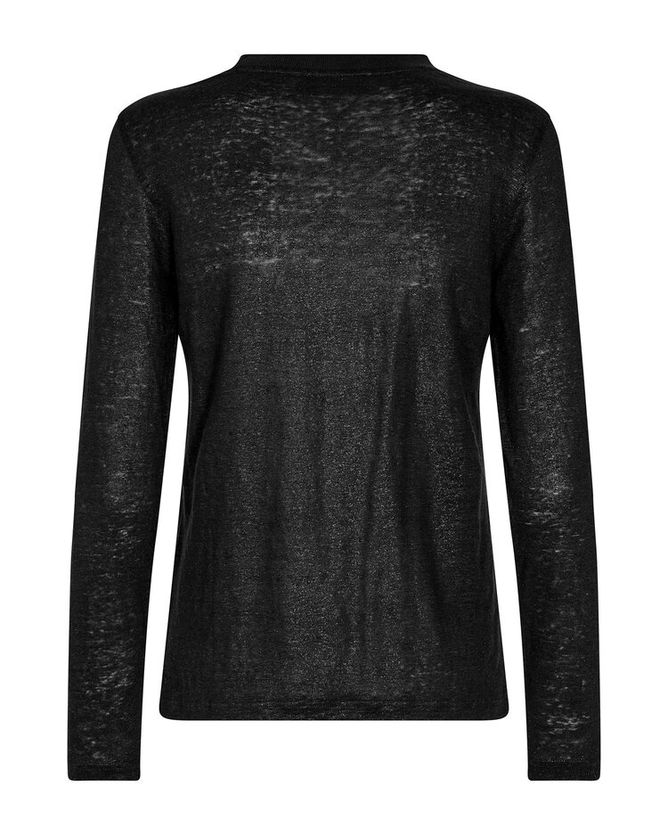 Mos Mosh MMCasa O-LS foil tee black Mos Mosh