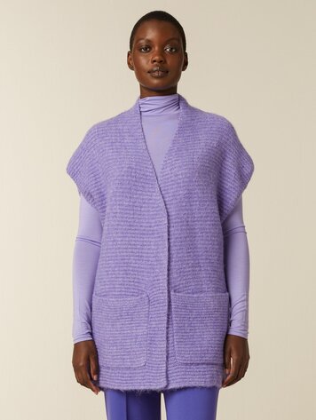 MICKEY cardigan dahlia purple