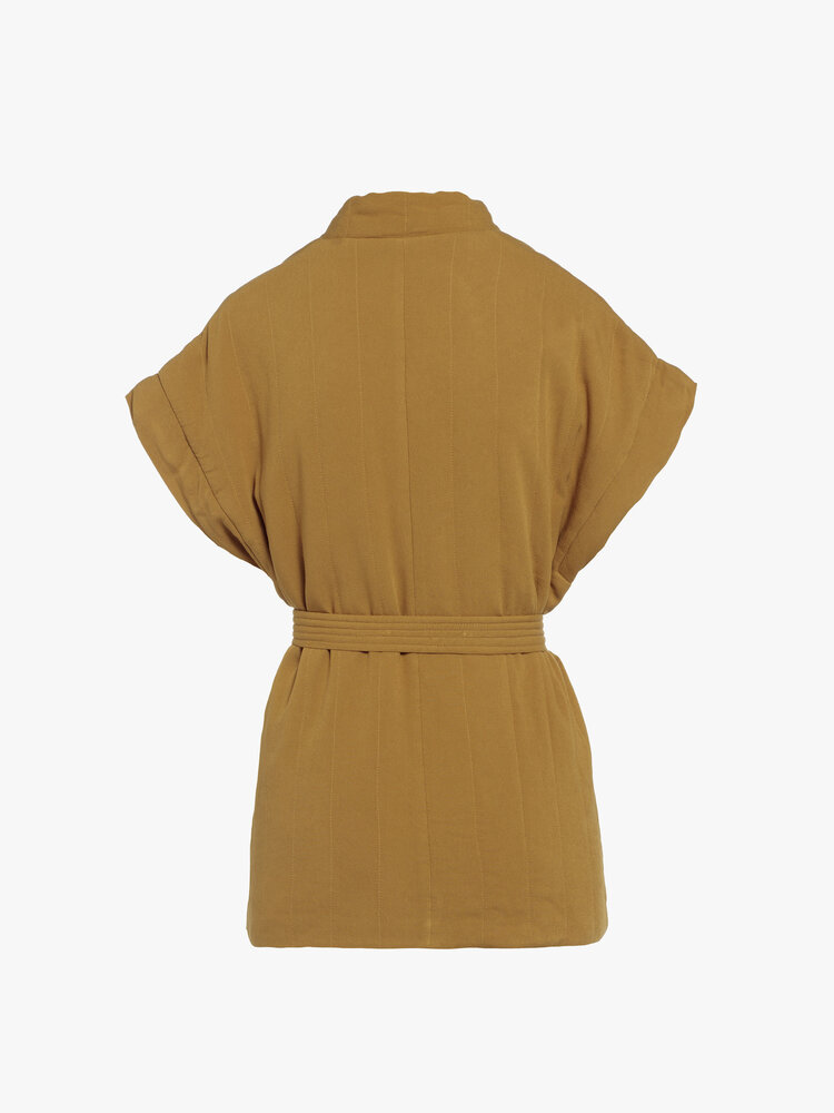 Beaumont PIA bodywarmer golden green Beaumont