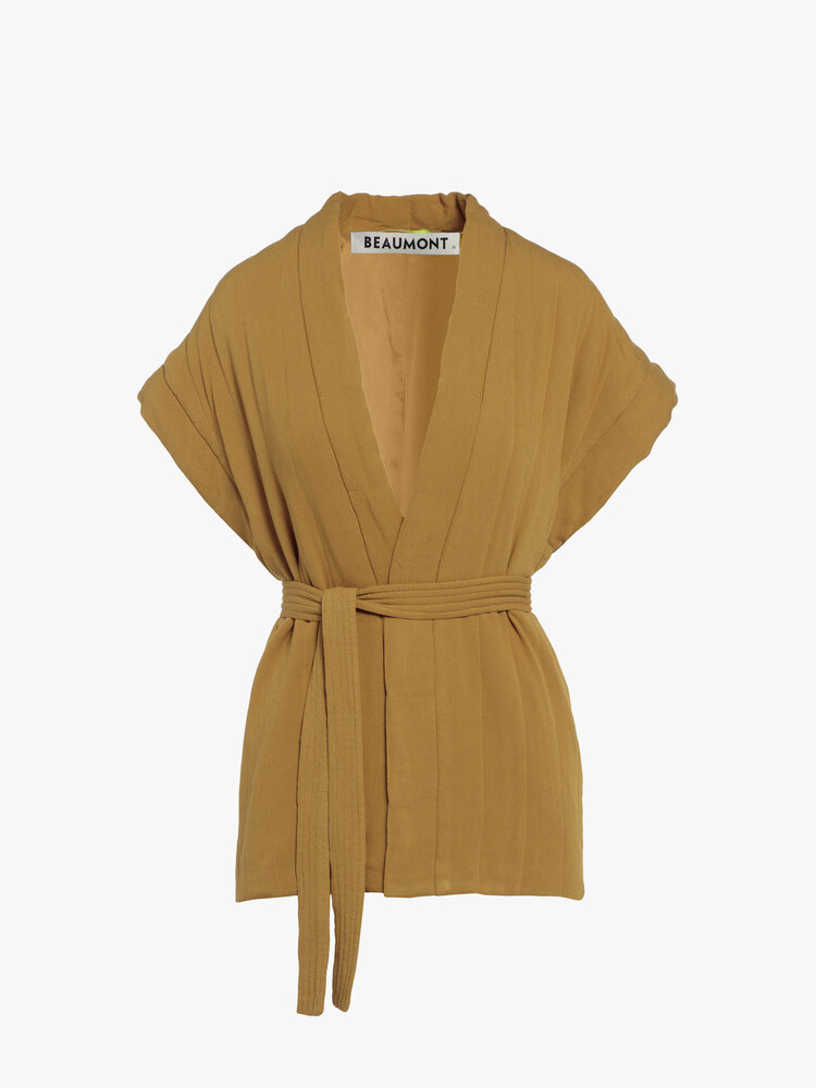 Beaumont PIA bodywarmer golden green Beaumont