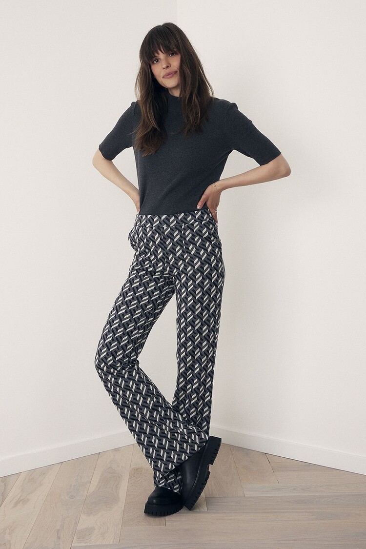 Corel Amsterdam Boa retro pants jacquard ultimate gray Corel