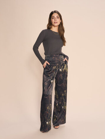 Jules marble pant black