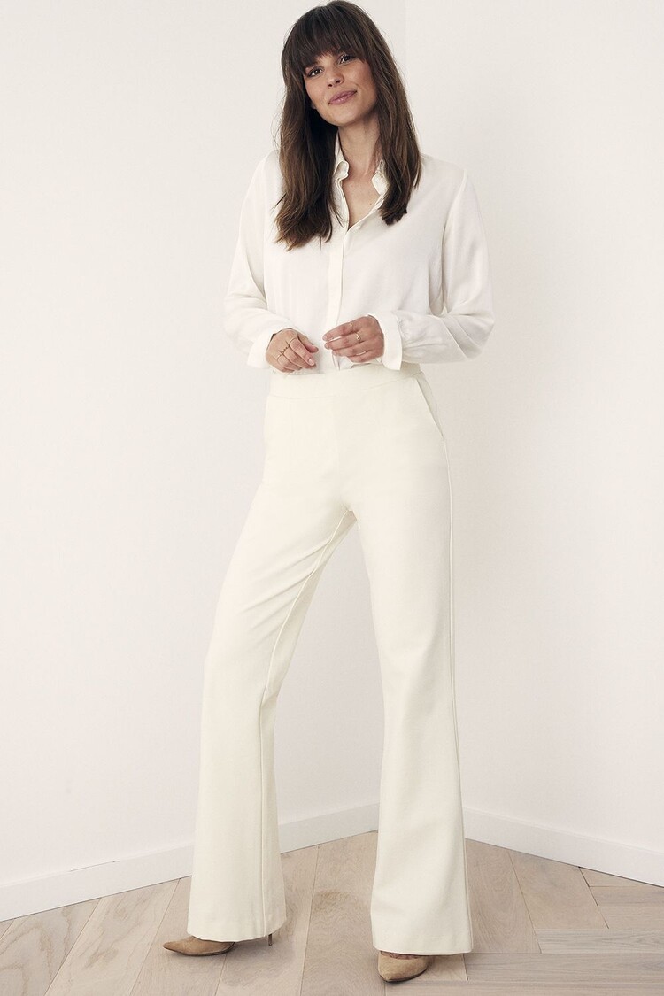 Corel Amsterdam Boa flare pants uni Moritz sand Corel