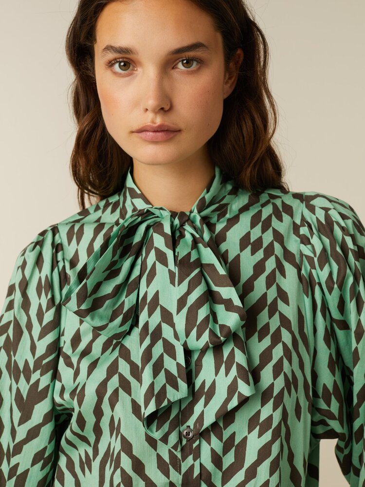 Kim blouse absynth Beaumont