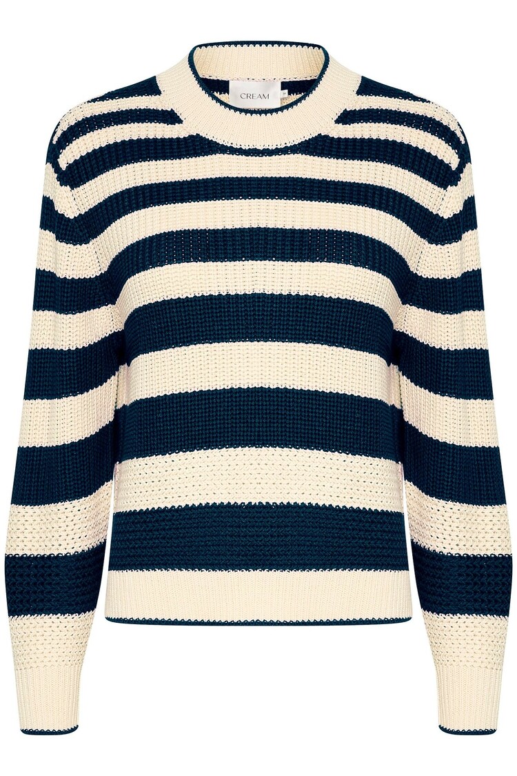 Cream CRMuka knitted pullover gibraltar sea stripe Cream