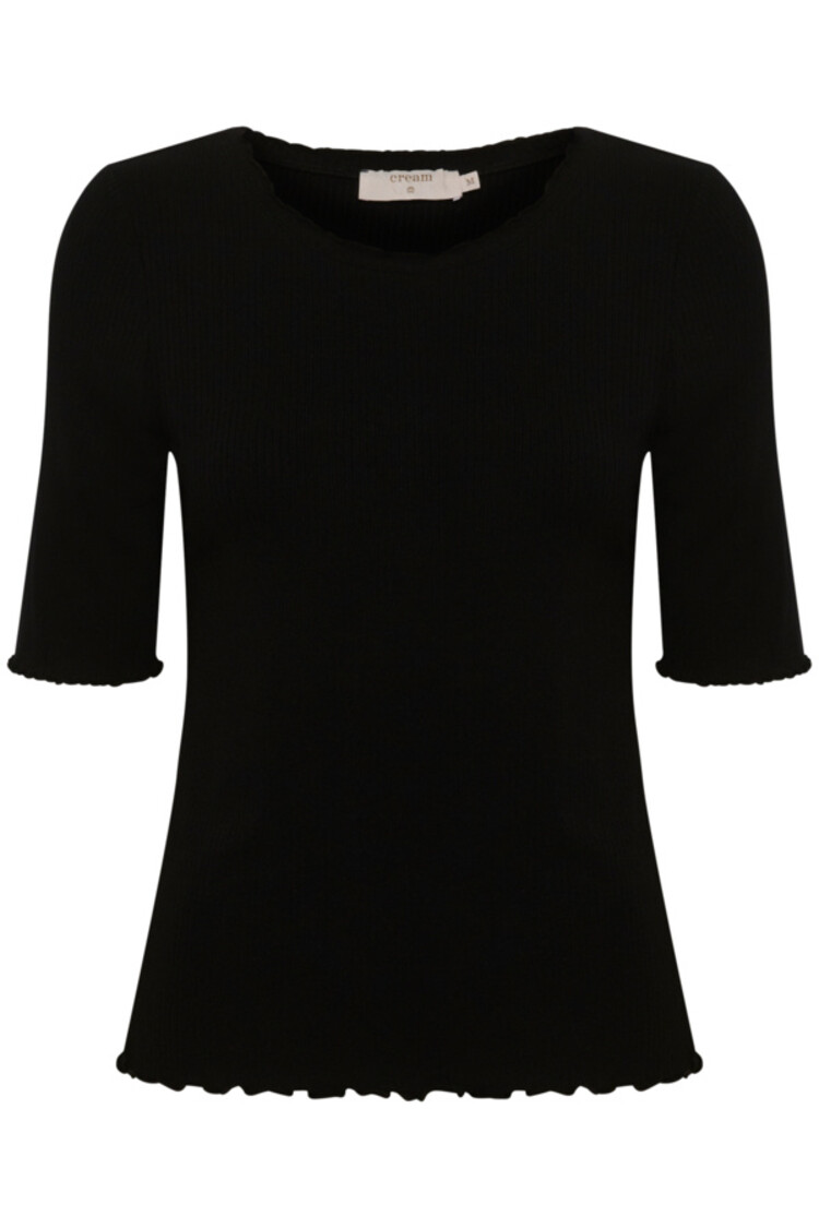 Cream CRRibba s/s blouse pitch black Cream