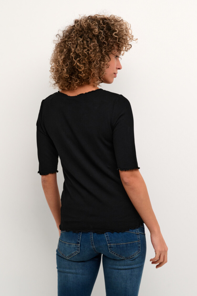 Cream CRRibba s/s blouse pitch black Cream