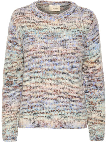 Vinnah knit pullover blue melange