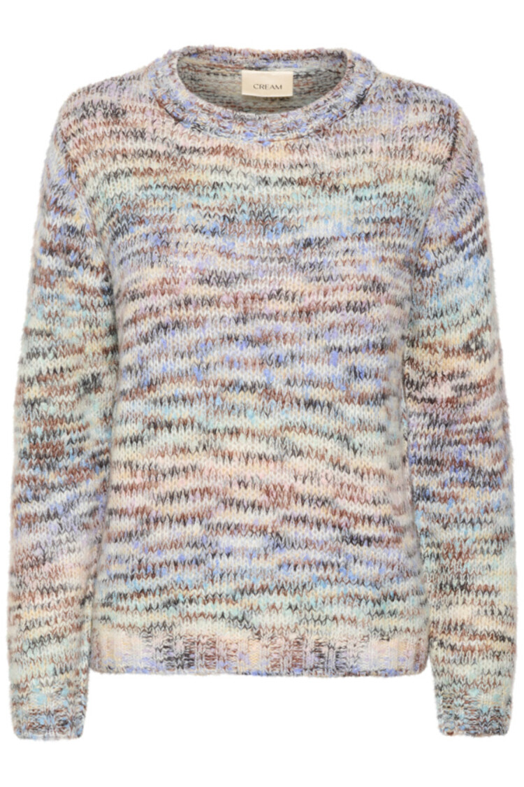 Cream CRVinnah knit pullover blue melange Cream