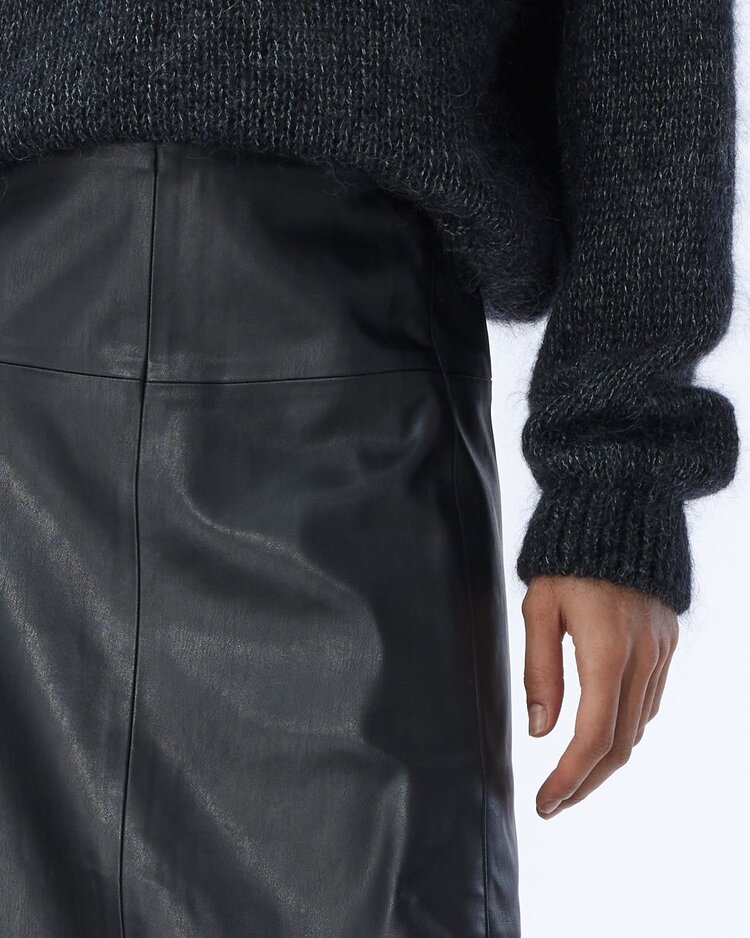 Stanny skirt black Knit-ted