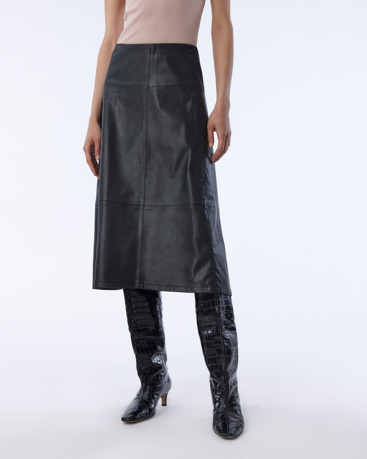 Knit-ted Stanny skirt black Knit-ted