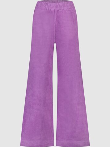 Lois wide leg rib passionfruit