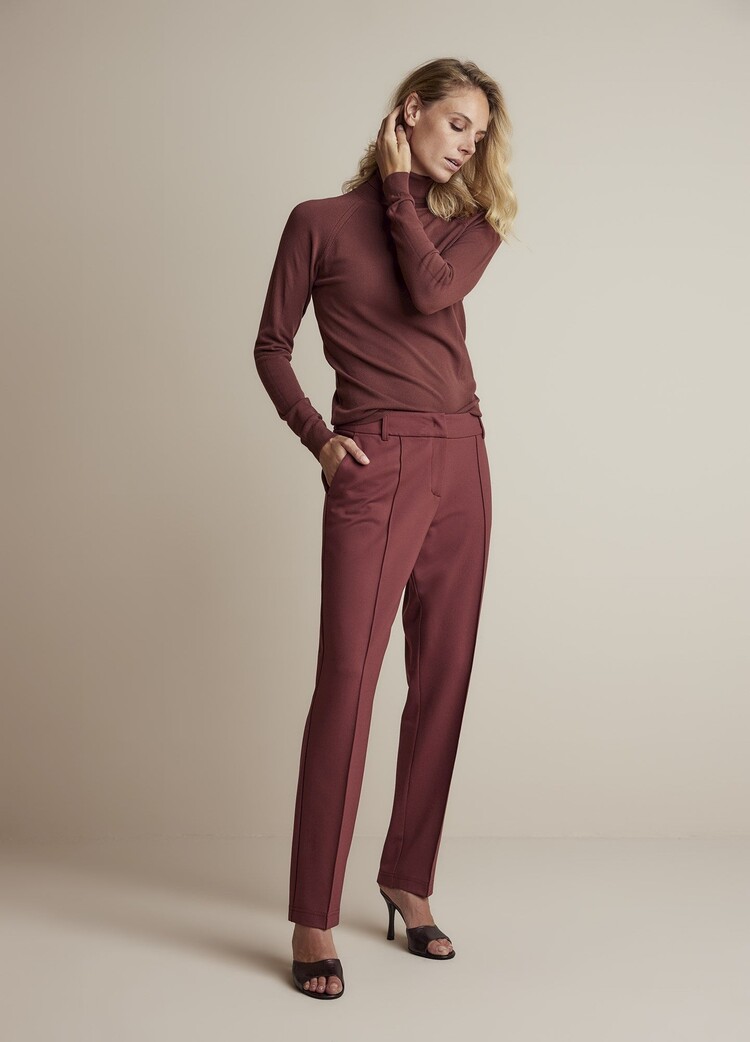 Summum Woman Soft foam trousers cherry Summum Woman