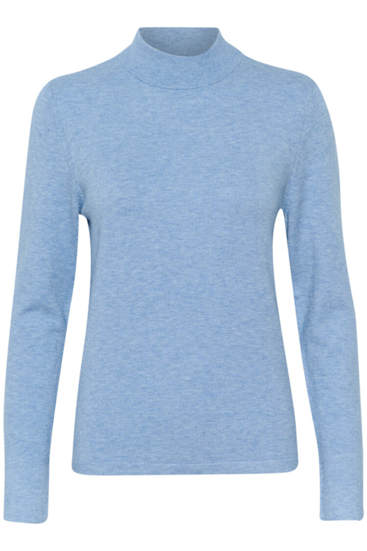 Cream CRDela knit turtleneck marina melange Cream