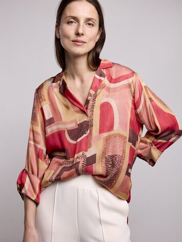 Summum Woman Blouse modern art multicolour