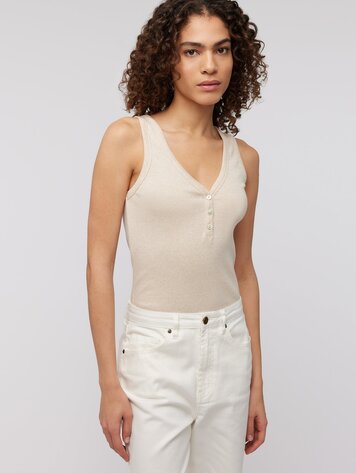 Knit-ted Tilly top sand
