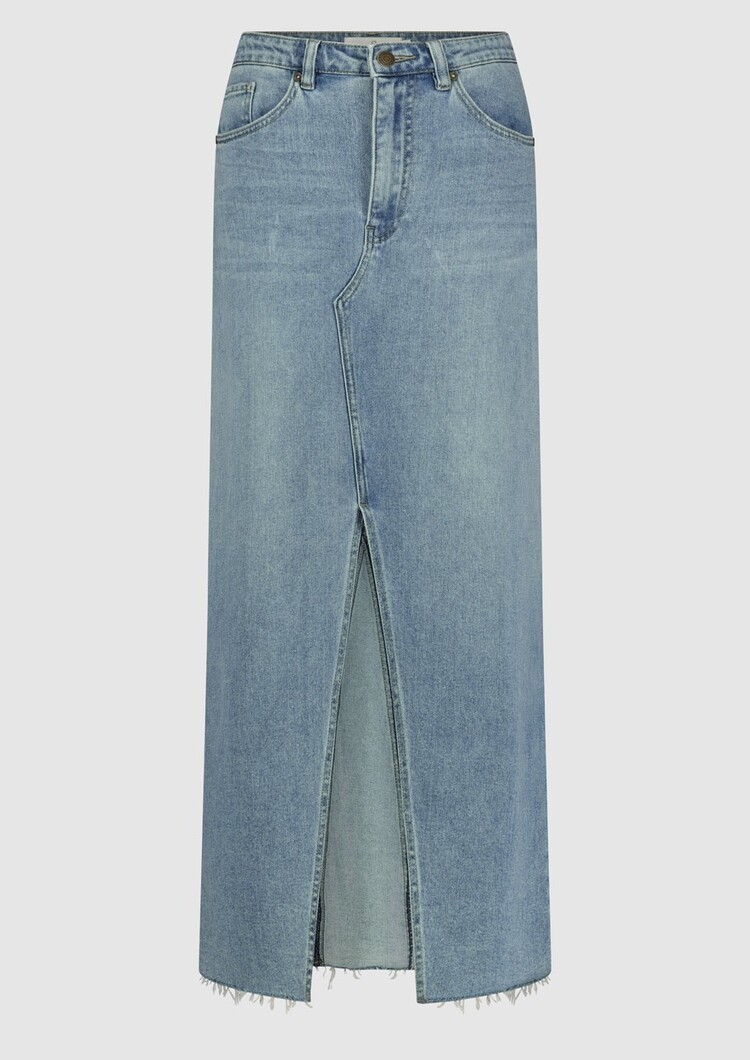 Circle Of Trust Kae denim skirt pacific blue Circle of Trust