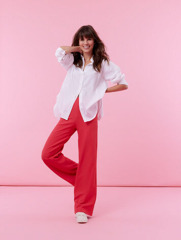 Corel Amsterdam Lola blouse uni optical white