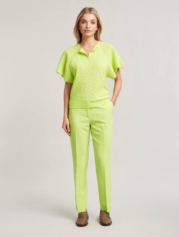 ALIX chino green glow