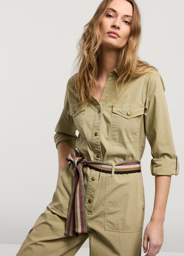 Summum Woman Knitted multicolour belt green lentil Summum Woman