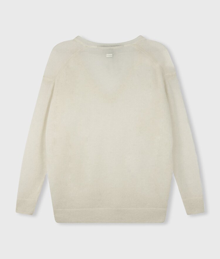 10DAYS The v-neck knit sweater ecru 10Days