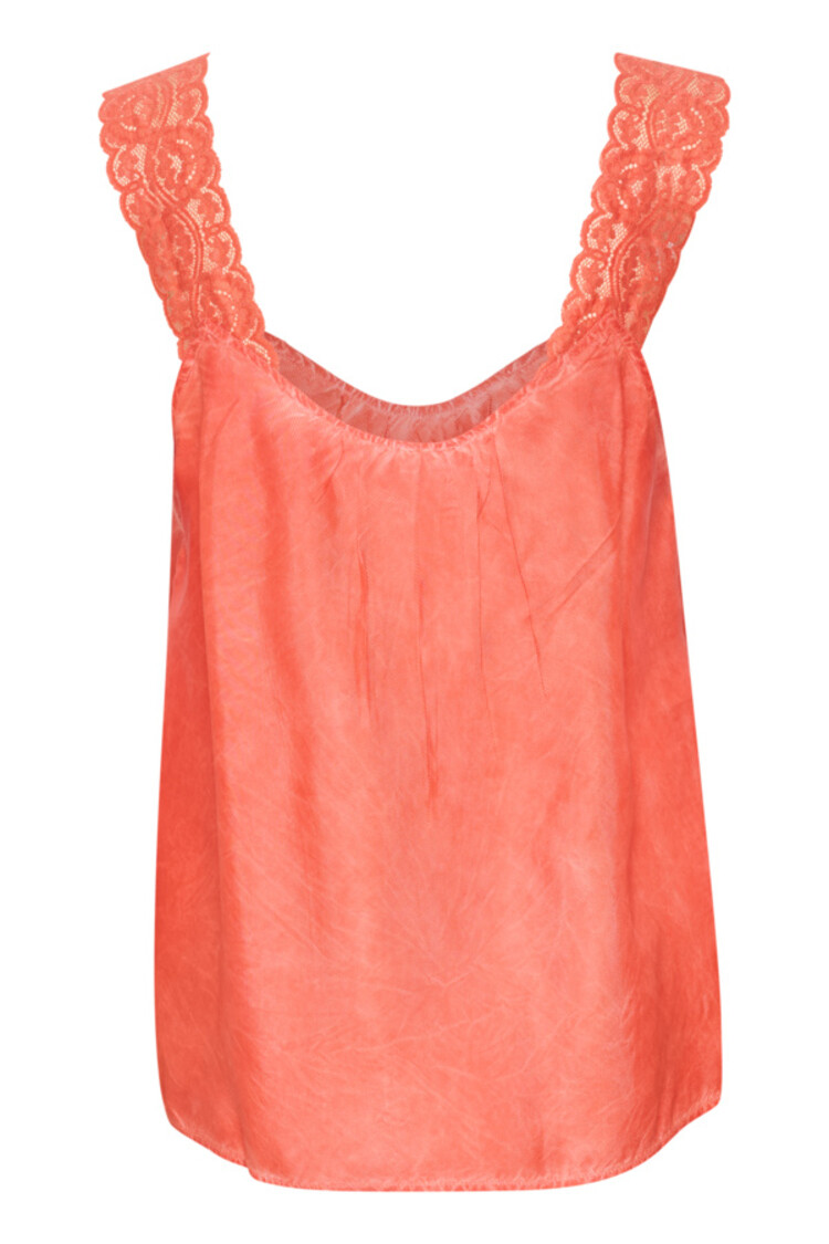 CRLinga top hot coral Cream