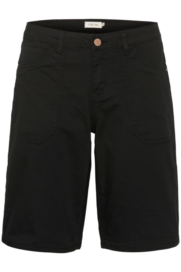 Cream CRAnn twill shorts coco fit pitch black Cream
