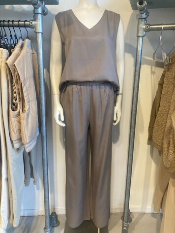 Knit-ted Willy top sepia