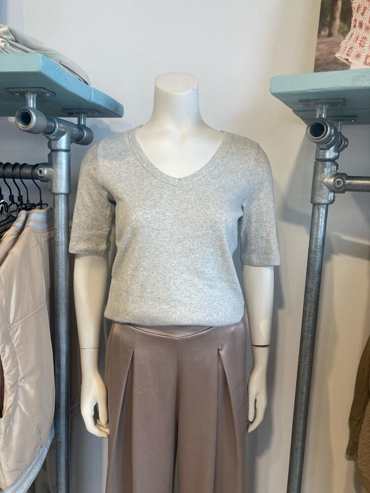 Knit-ted Eden T-shirt grey