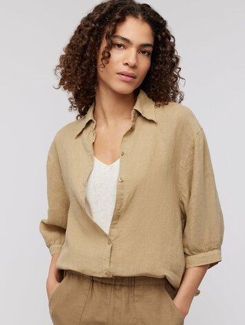 Knit-ted Katja blouse clay