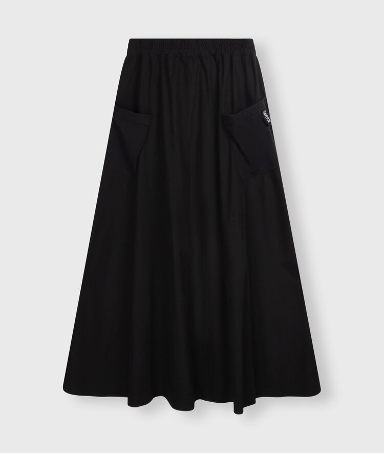 10DAYS A-line maxi skirt black 10Days