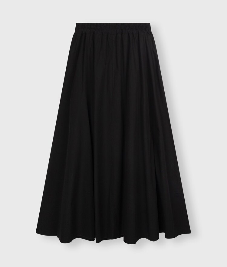 10DAYS A-line maxi skirt black 10Days