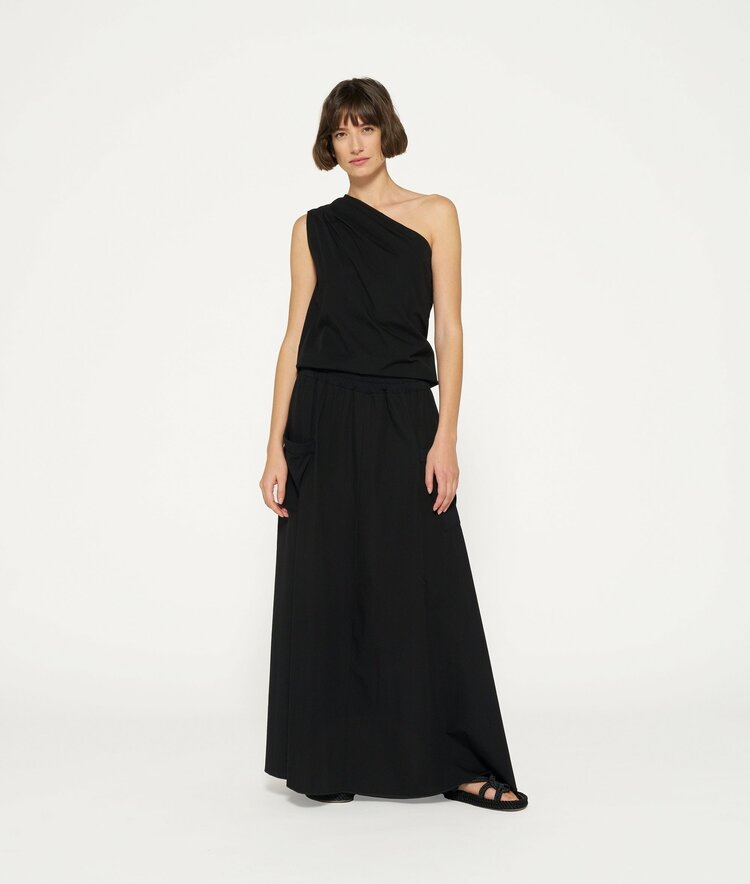 10DAYS A-line maxi skirt black 10Days