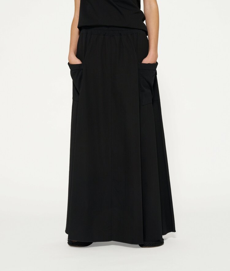 10DAYS A-line maxi skirt black 10Days