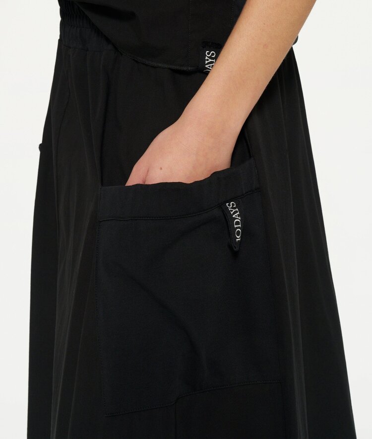 10DAYS A-line maxi skirt black 10Days