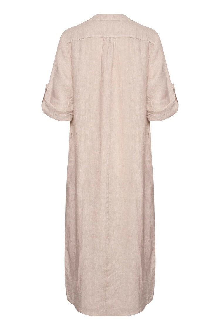 Cream CRBellis caftan dres mollie fit crispy sand Cream