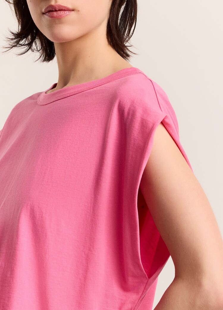 Summum Woman Oversize top fine single jersey cotton candy Summum Woman