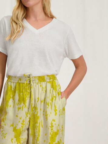 Mila tee antique white